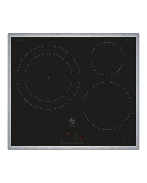 Placa inducción Balay 3 zonas de cocción y función Sprint - 3EB865XR 1