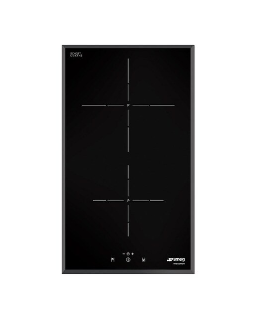 Placa Modular de Indução Smeg Universal SI5322B com 2 Zonas e de 30 cm - Preto Preto-1