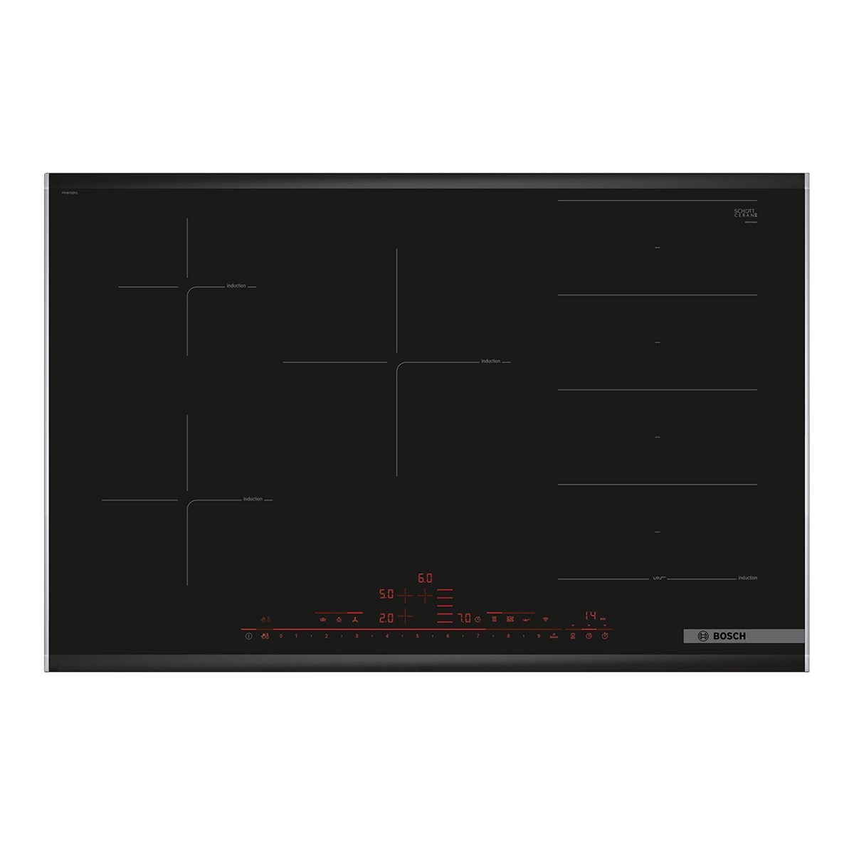 Imagen 0 de Placa inducción Bosch Serie 8 con tecnología FlexInducción - PXV875DV1E