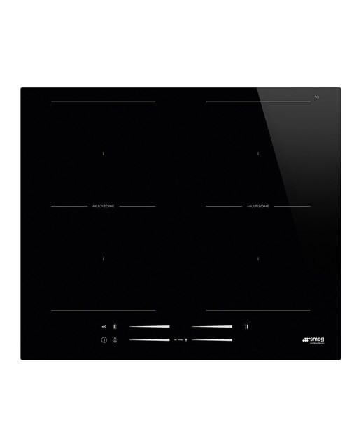 Placa de Indução Smeg Universal SI2M7643D de 4 Zonas ou 2 Multizona e de 60 cm - Preto Preto-1