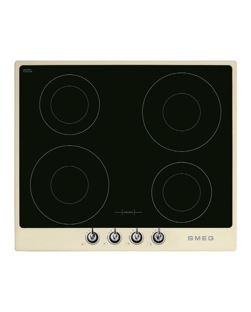 Placa inducción Smeg 4 zonas de cocción - SI964PM Crema-1