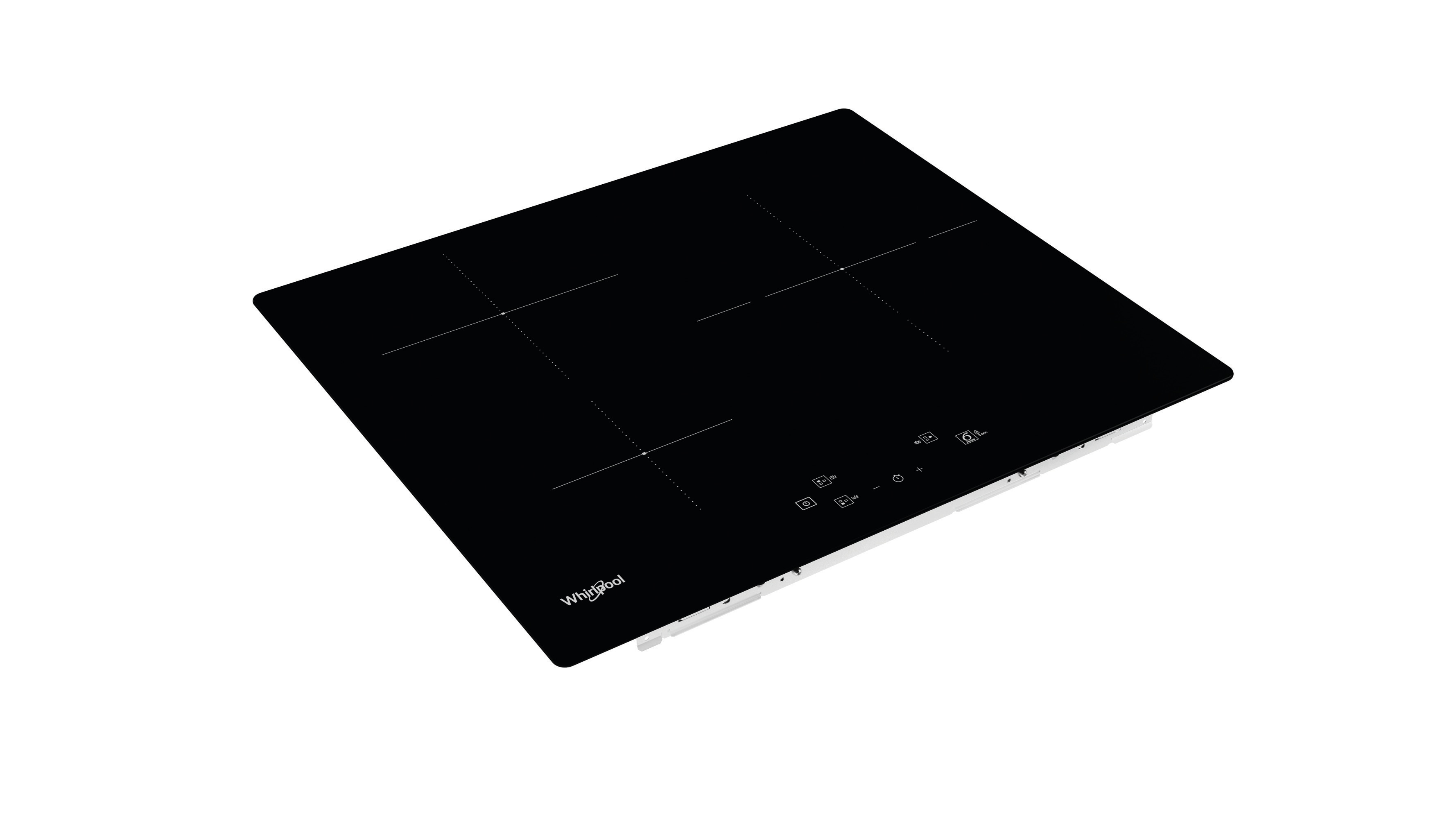 Placa inducción Whirlpool 6th Sense - WS Q5760 NE Negro-5