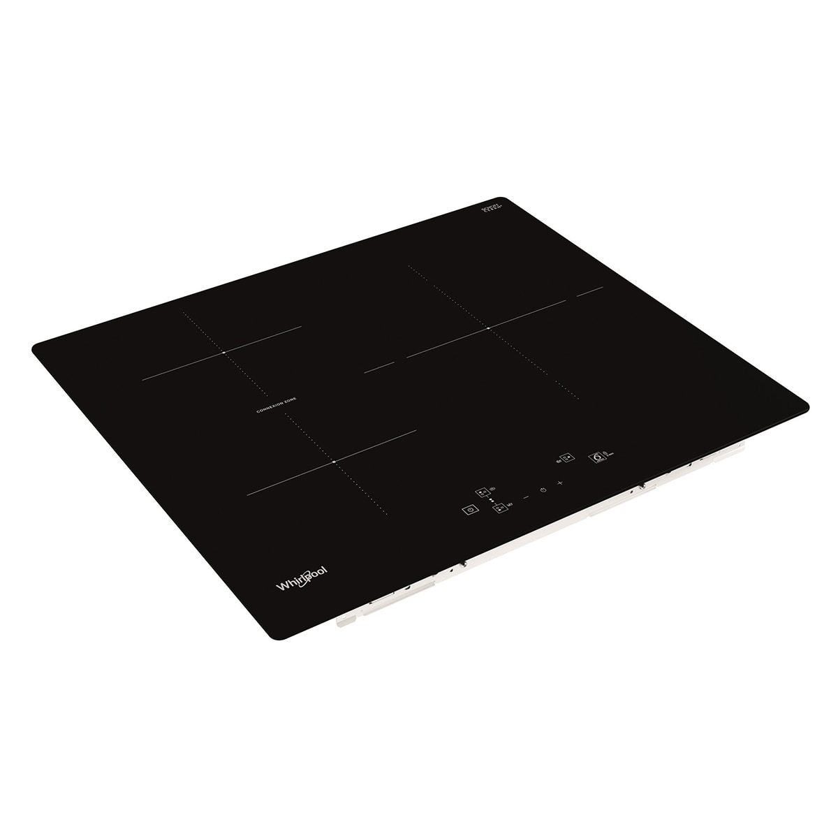 Placa inducción Whirlpool conexión Zone - WB Q4860 NE Negro-2