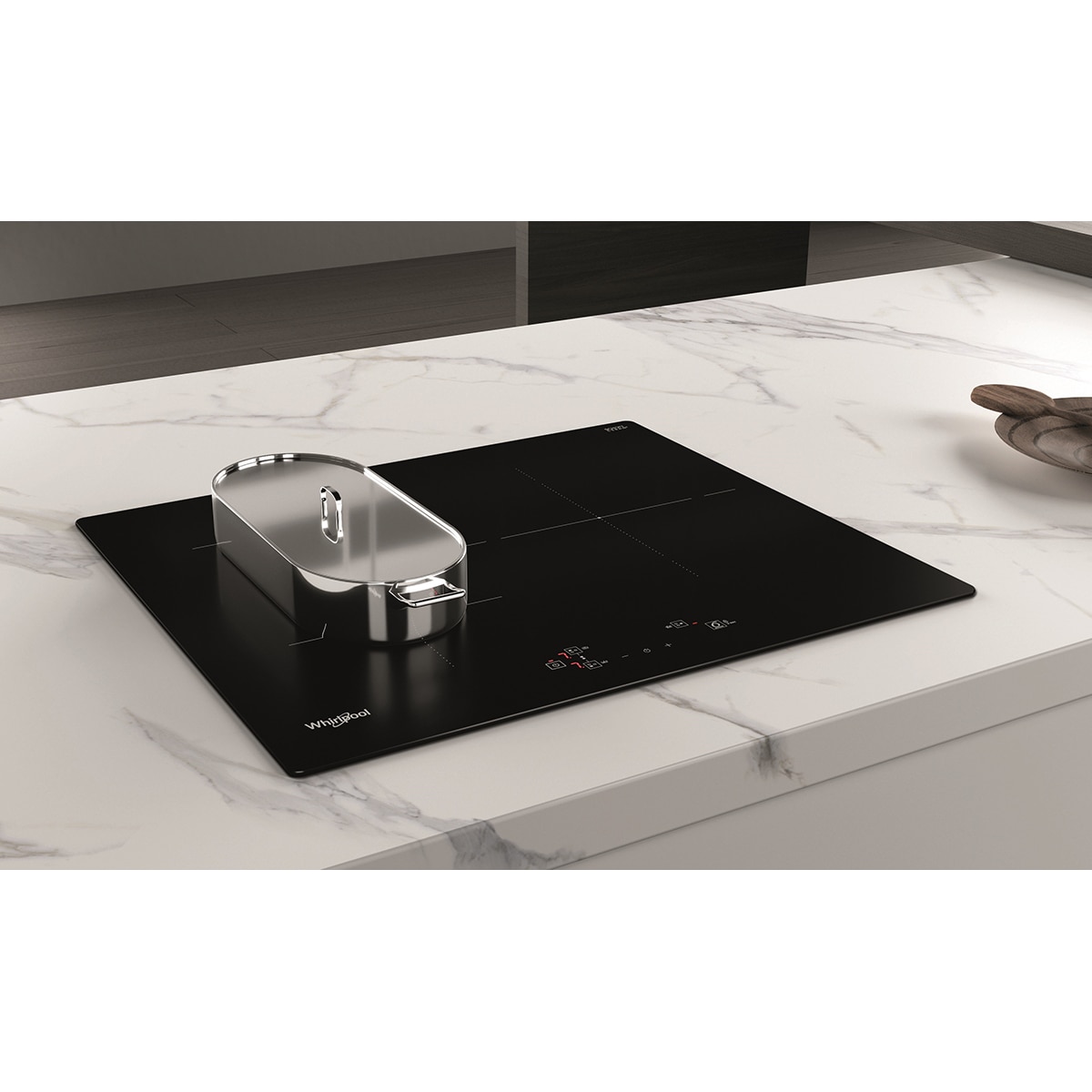 Placa inducción Whirlpool conexión Zone - WB Q4860 NE Negro-4