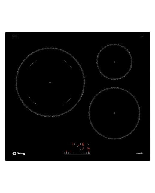 Imagen 0 de Placa inducción Balay 3 zonas con función Sprint - 3EB865ERS