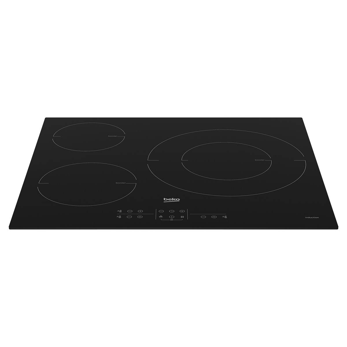 Placa inducción Beko zona gigante de 32 cm - HII63205MT Negro-2