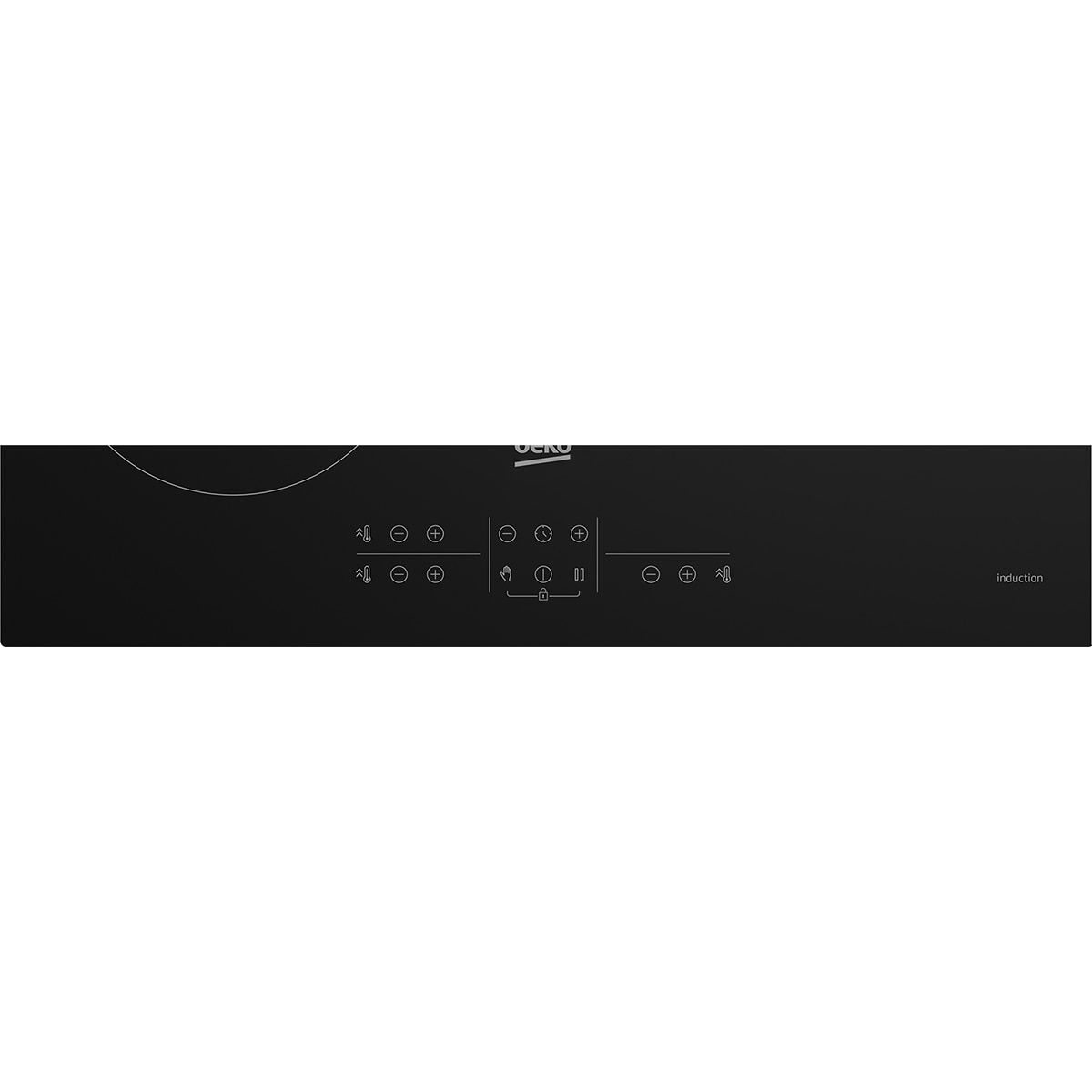 Placa inducción Beko zona gigante de 32 cm - HII63205MT Negro-6