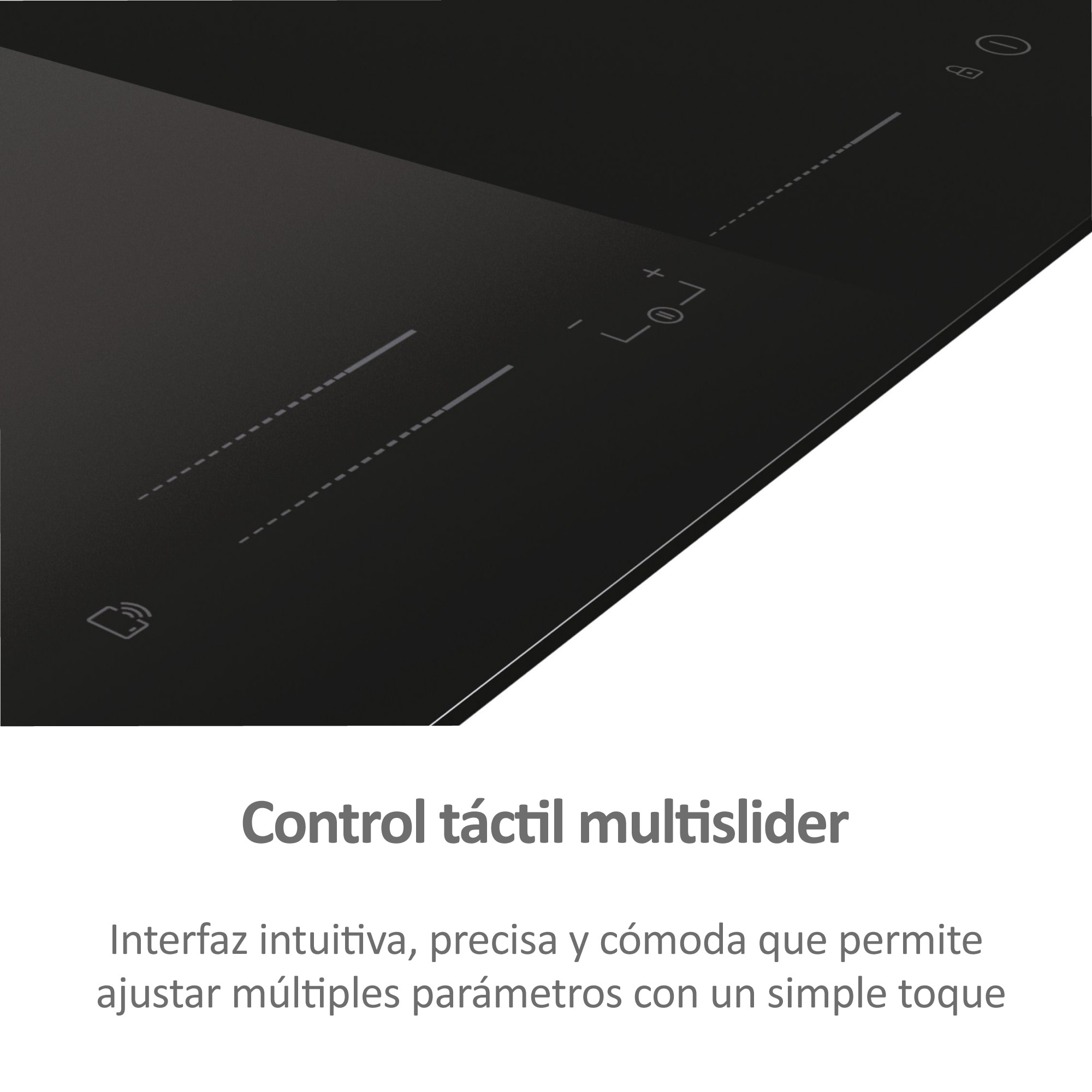 Placa inducción Haier WIFI y 3 zonas Series 2 - HAIDSJ63MC Negro-5