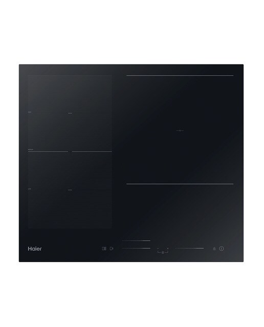 Imagen 1 de Placa inducción Haier WIFI Zona Flex y 3 zonas Series 4- HAFRSJ63MC - Negro Negro