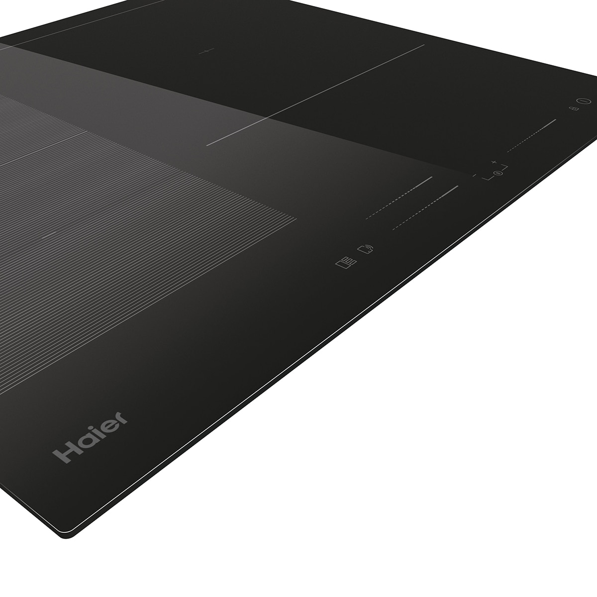 Imagen 4 de Placa inducción Haier WIFI Zona Flex y 3 zonas Series 4- HAFRSJ63MC - Negro Negro