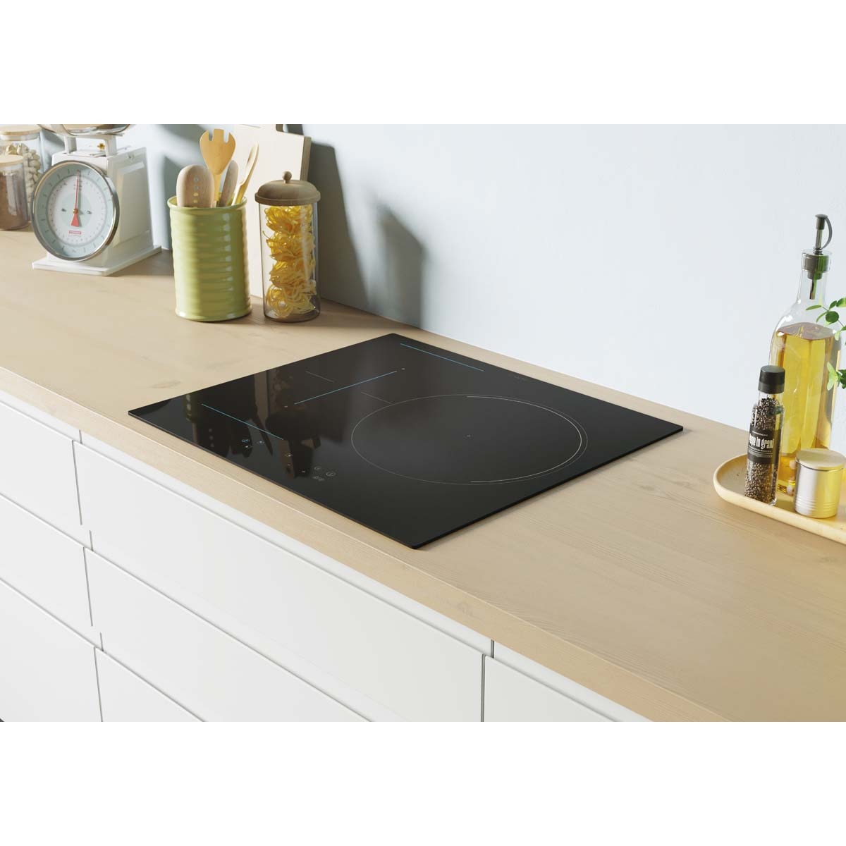 Placa inducción Candy zona Flex - CTP634C Negro-3