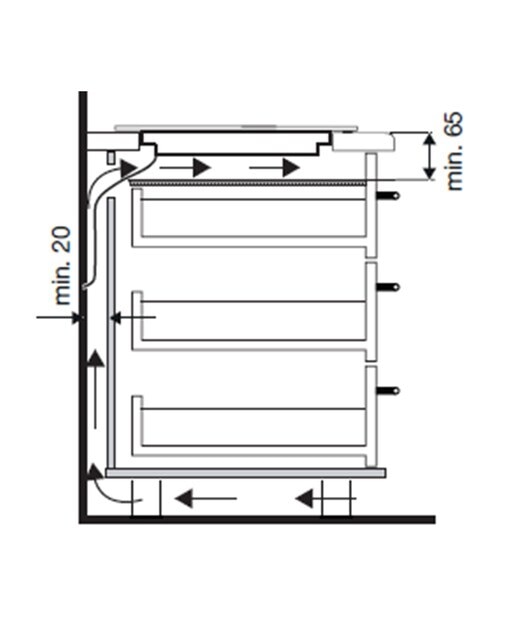 Placa inducción Beko zona duo 28 cm - HIIS63206M - Negro Negro-3
