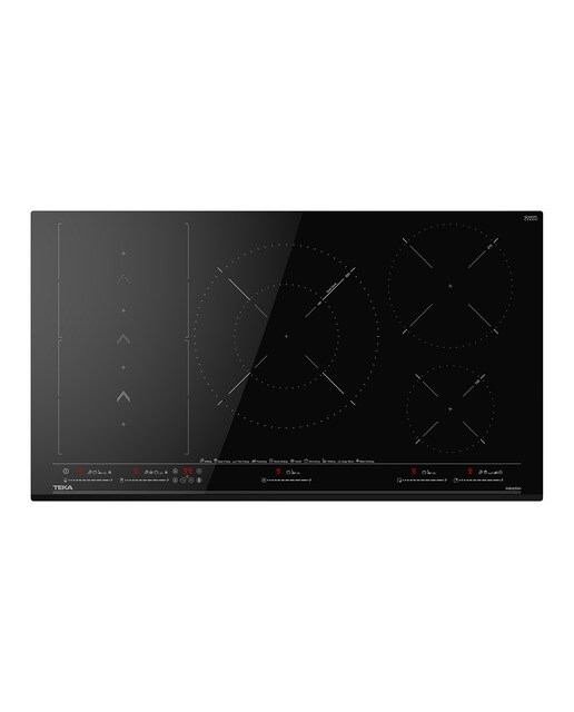 Placa inducción Teka 5 zonas de cocción - IZS97630 MST BK Negro-3