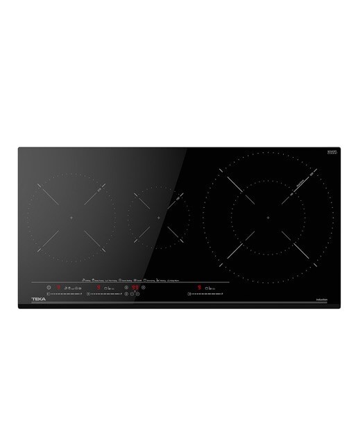 Placa inducción Teka control táctil MultiSlider y 3 zonas de cocción - IZC83620 MST BK Negro-1