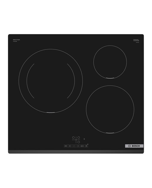Bosch - Placa inducción Bosch 3 zonas de cocción - PUJ631BB5E.