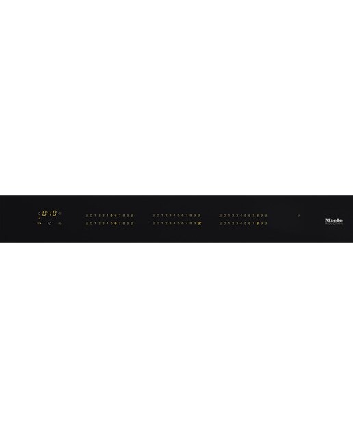 Placa de Indução Miele KM 7678 FL SmartSelect e TwinBooster de 80 cm - Vidro Cerâmica Preto Preto-2