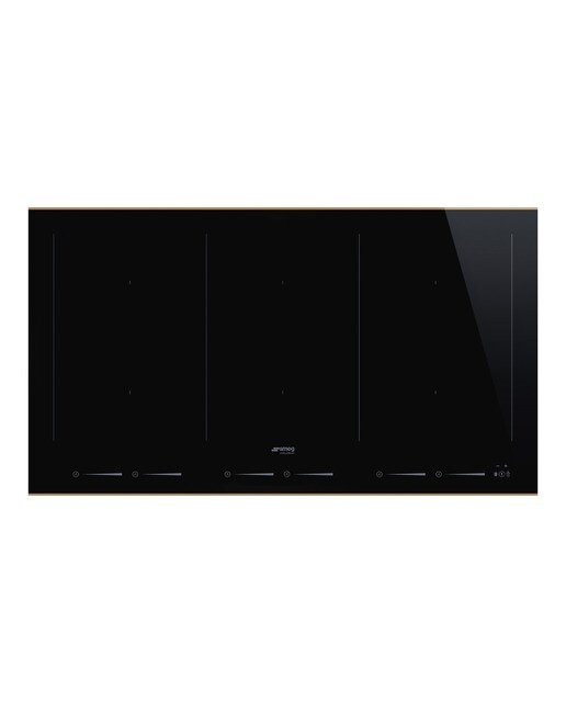 Placa de induccón Smeg 6 zonas de cocción - SIM6964R Negro-1