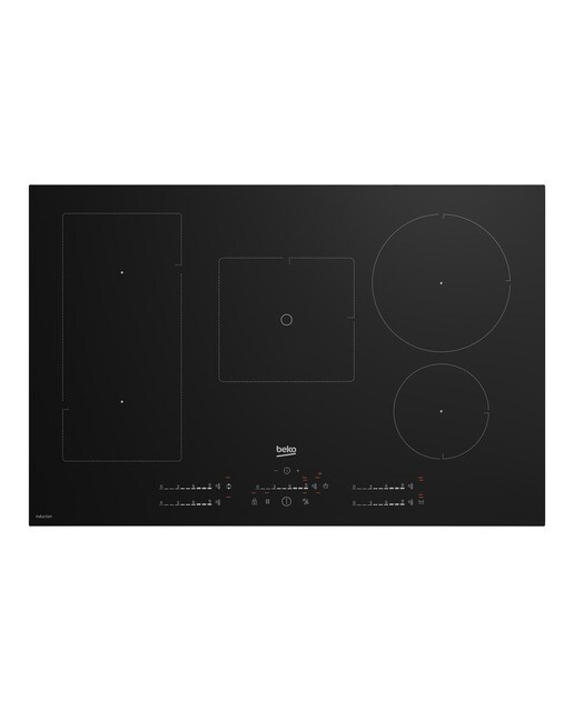 Beko - Placa de inducción Beko con 5 zonas de cocción y 1 zona IndyFlex - HII85770UFT.