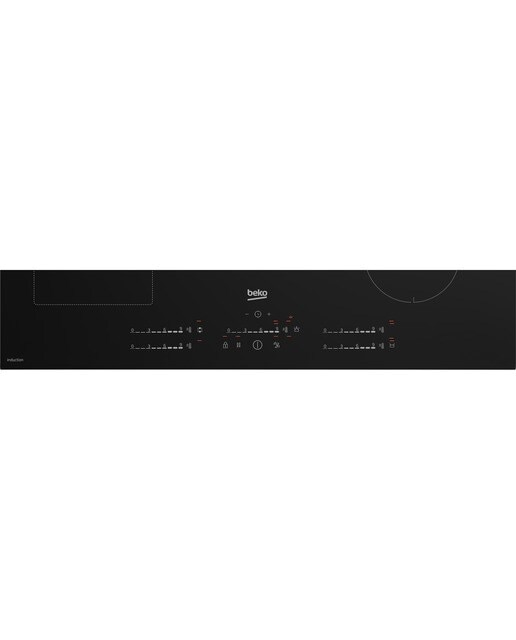 Placa de inducción Beko con 5 zonas de cocción y 1 zona IndyFlex - HII85770UFT - Negro Negro-7