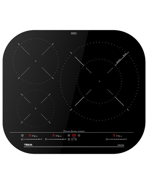 Placa de inducción Teka con 3 zonas de cocción - IKC 63320 MSP Negro-1