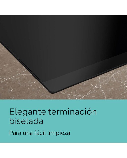 Placas de inducción Siemens 3 zonas de cocción - EH631BJB6E Negro-5