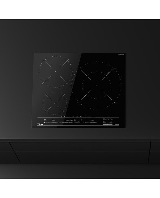 Placa de inducción Teka con 3 zonas de cocción - IZC 63632 MPT MestrePaeller Negro-11