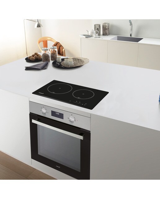 Placa de Indução Cata IB 2 PLUS BK /A de 2 Zonas e de 59 cm - Preto Preto-4