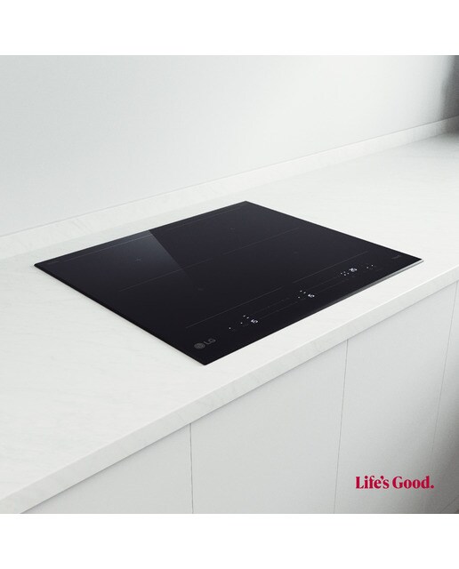 Placa de inducción LG 2 zonas Flex, 59 cm - CBIZ2437B Negro-12