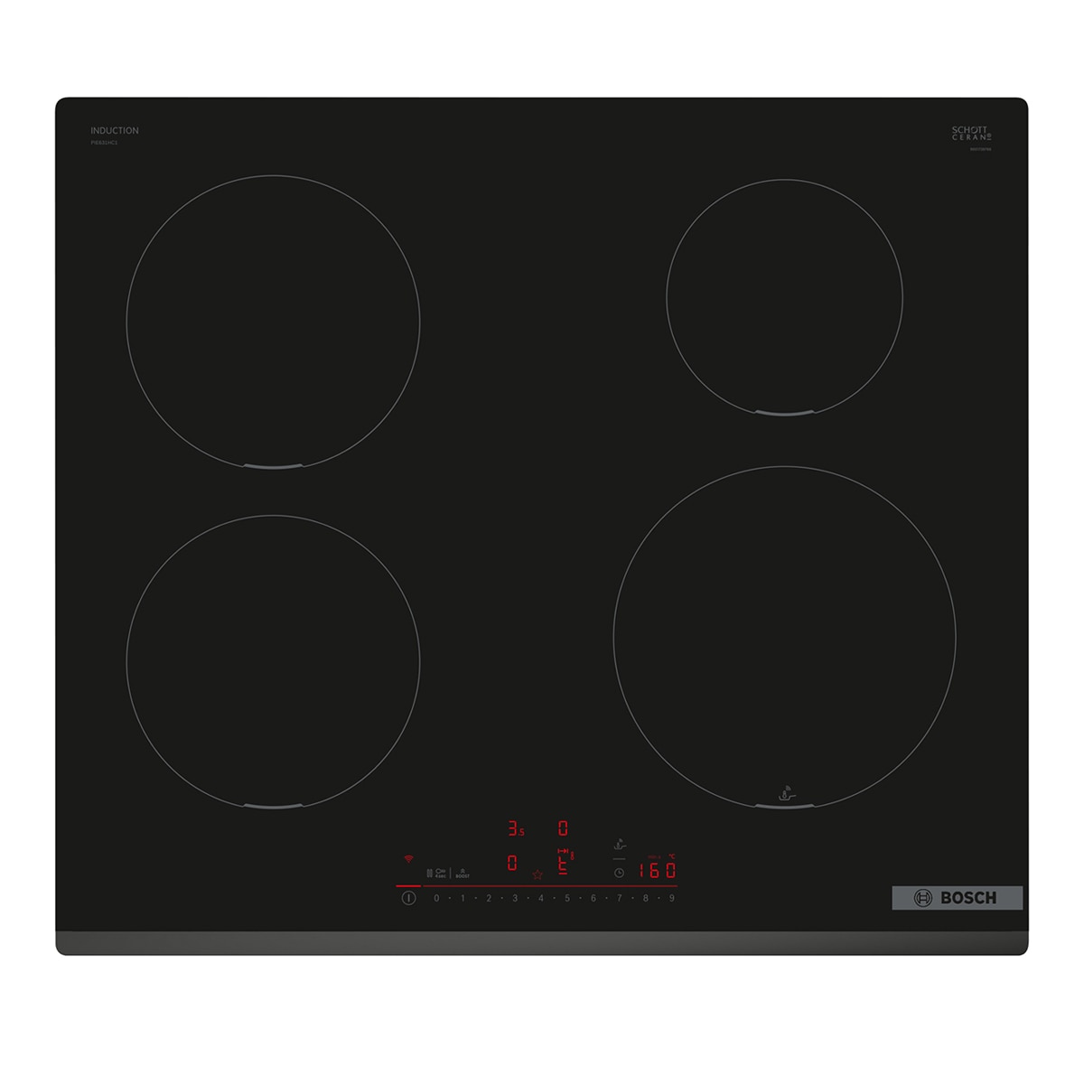 Imagen de Bosch PIE631HC1E placa de inducción 7,4 kW en OfertitasTOP