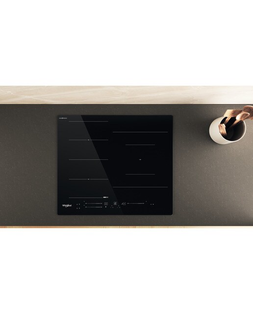 Placa de inducción Whirlpool con 3 zonas de cocción - WF S9860 CPNE - Negro Negro-17