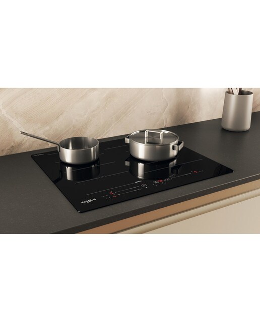 Placa de inducción Whirlpool con 3 zonas de cocción - WF S9860 CPNE - Negro Negro-18