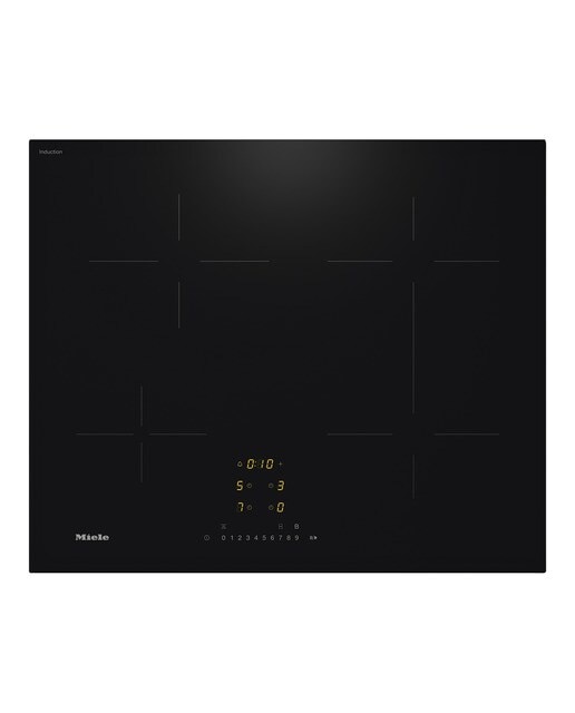 Placa de Indução Miele KM 7363 FL de 4 Zonas com Zona Flex e de 62 cm - Preto Preto-1
