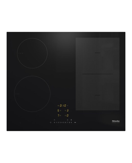 Imagem 0 de Placa de Indução Miele KM 7466 FL 125  PowerFlex, de 4 Zonas e de 62 cm - Preto
