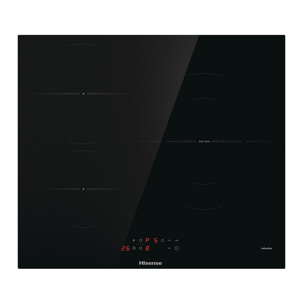 Imagen 0 de Placa inducción Hisense con 3 zonas de cocción - HI6321BSCE