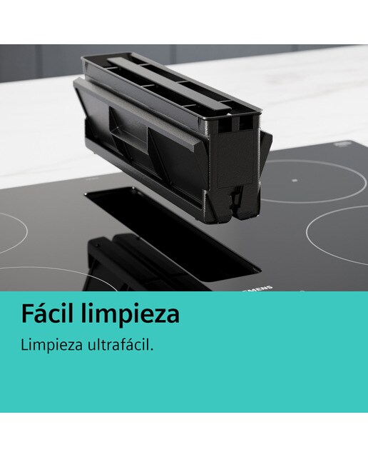 Placa de Indução com Exaustor Integrado Siemens iQ500 ED851HQ26E com 4 Zonas e de 80 cm - Preto Preto-7