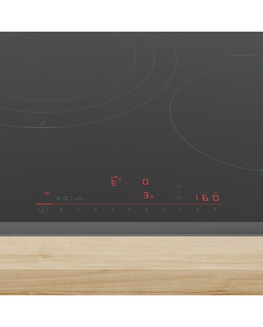 Placa de Indução Bosch Serie 6 PID631HC1E de 3 Zonas e de 60 cm - Preto Preto-4