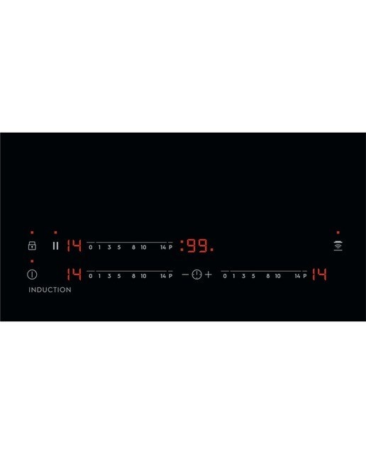 Placa inducción Electrolux con 3 zonas de cocción - EIT60342 Negro-3