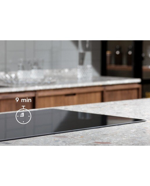 Placa inducción Electrolux con 3 zonas de cocción - EIT60342 Negro-9