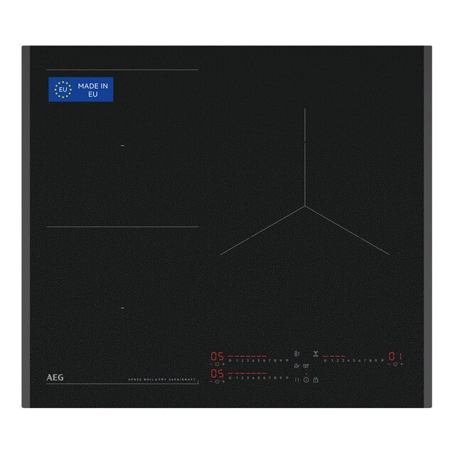 Imagen 0 de Placa de inducción AEG función puente, 3 zonas de cocción, Saphirmatt - TI63IQ30FZ