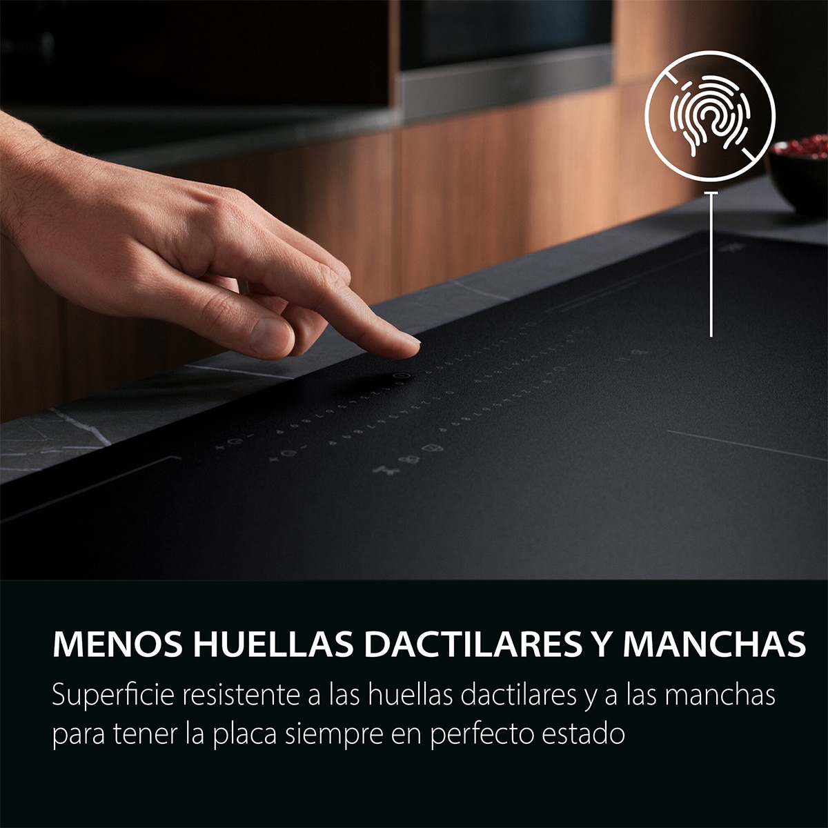 Placa de inducción AEG con 3 zonas de cocción - TI63IQ10IZ Negro mate-7