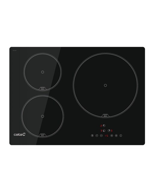 Placa de Indução Cata IB 5003 BK de 3 Zonas e de 60 cm - Preto Preto-1