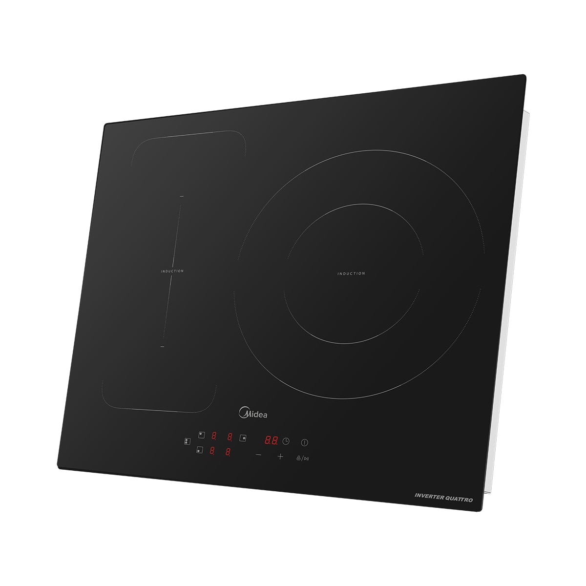 Placa de Indução Midea MIH740T463K0 de 3 Zonas, Zona Gigante e de 59 cm - Preto Vidro preto-14