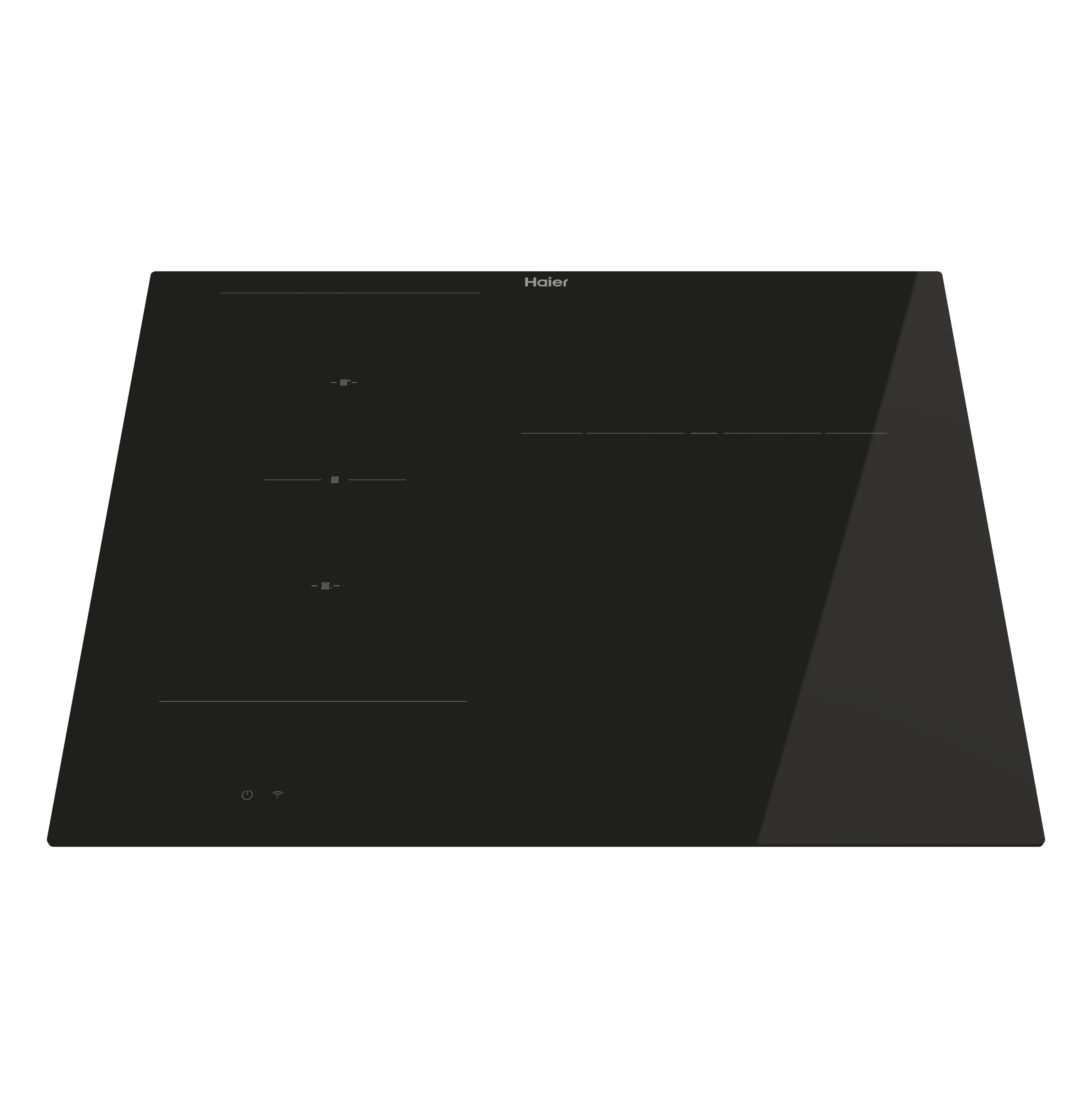Placa de inducción Haier, 3 zonas + Zona Flex, WIFI, ID Series 2 - HAIFB53IRCS - Negro Negro-3