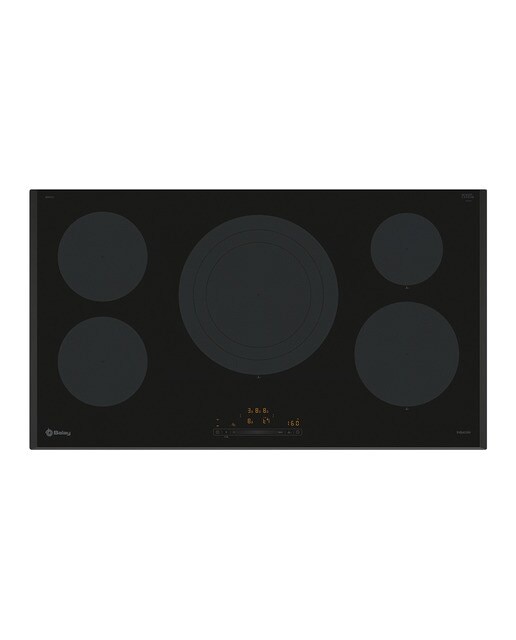 Placa de Indução Balay 3EB997LH de 5 Zonas e de 91,8 cm - Preto Preto-1
