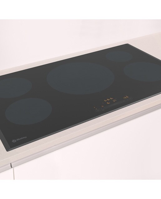 Placa de Indução Balay 3EB997LH de 5 Zonas e de 91,8 cm - Preto Preto-5