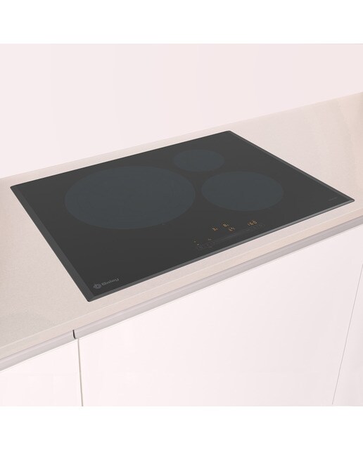 Placa de Indução Balay 3EB977LH de 3 Zonas e de 71 cm - Preto Preto-3