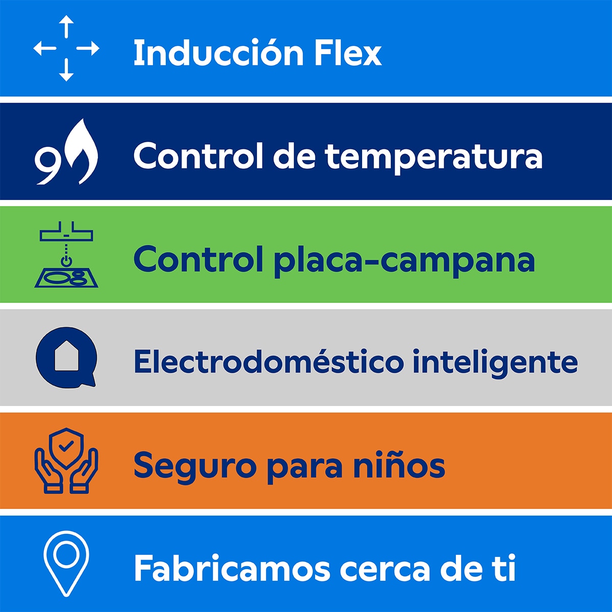 Placa de inducción Balay con zona flex - 3EB969LH - Negro Negro-13