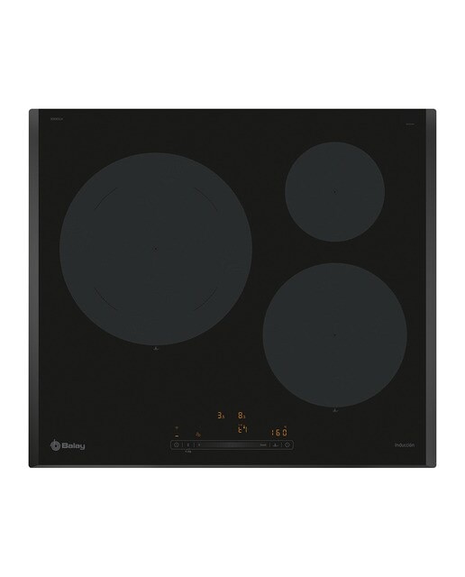 Placa de Indução Balay 3EB965LH de 3 Zonas e de 59,2 cm - Preto Preto-1