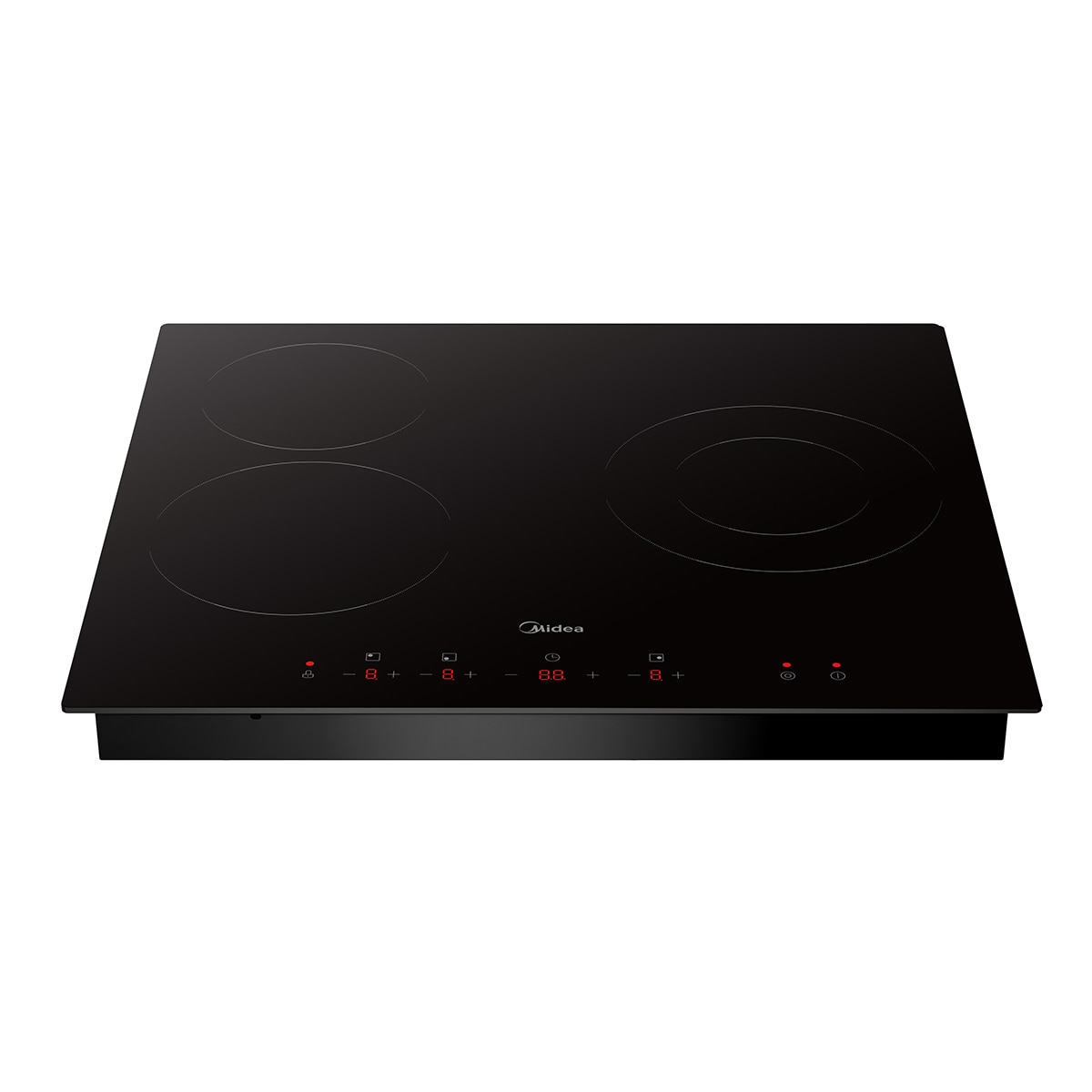 Placa Vitroceramica MIDEA con 3 zonas de cocción - MCH520T239K0 - Negro Negro-14