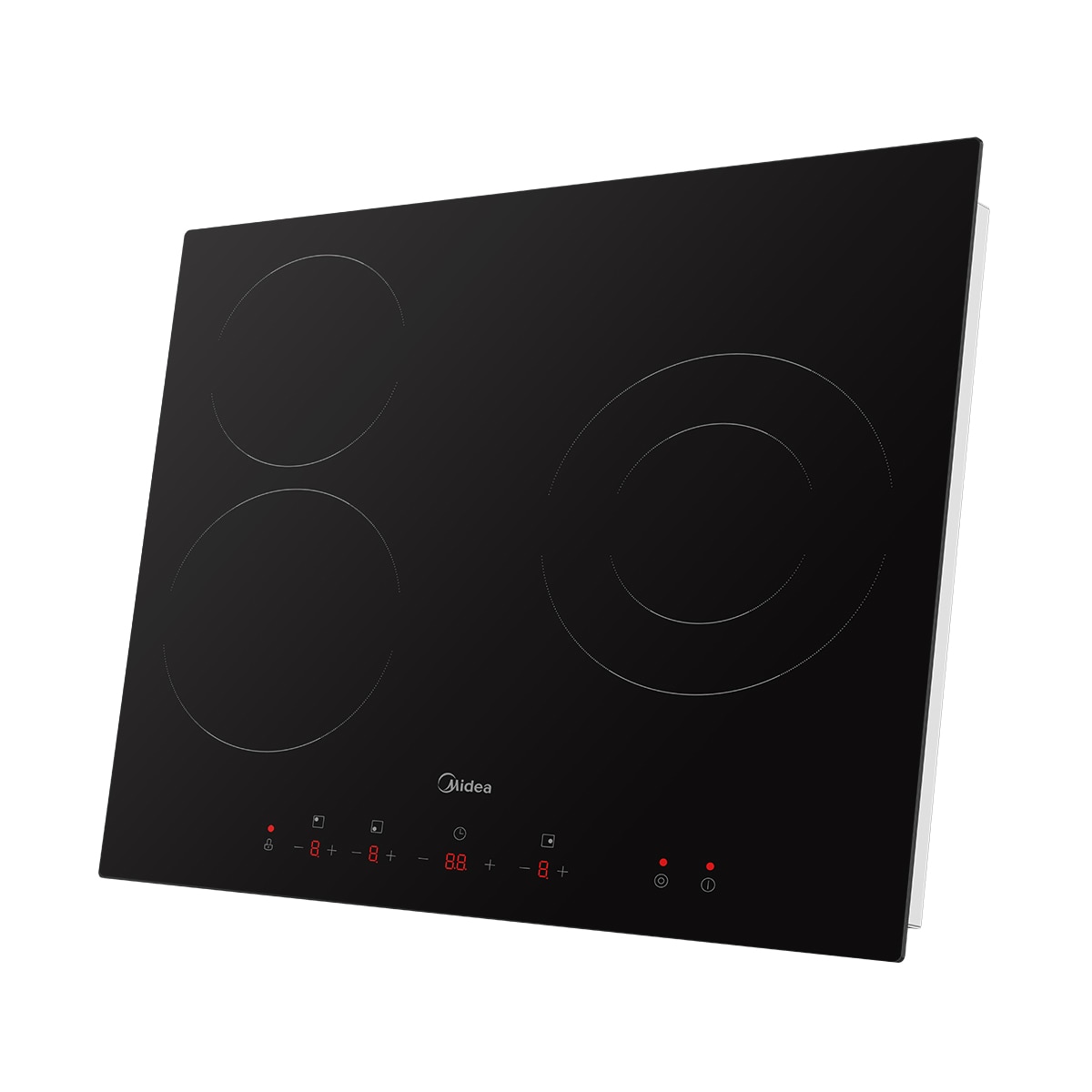 Placa Vitroceramica MIDEA con 3 zonas de cocción - MCH520T239K0 - Negro Negro-15